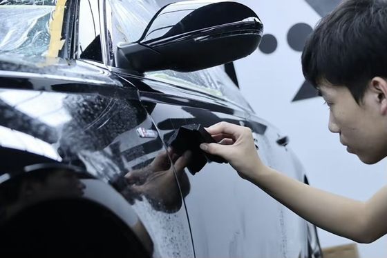 8,5mil TPU Nhựa nhiệt dẻo Polyurethanes Phim bảo vệ ô tô bằng nhựa trong suốt